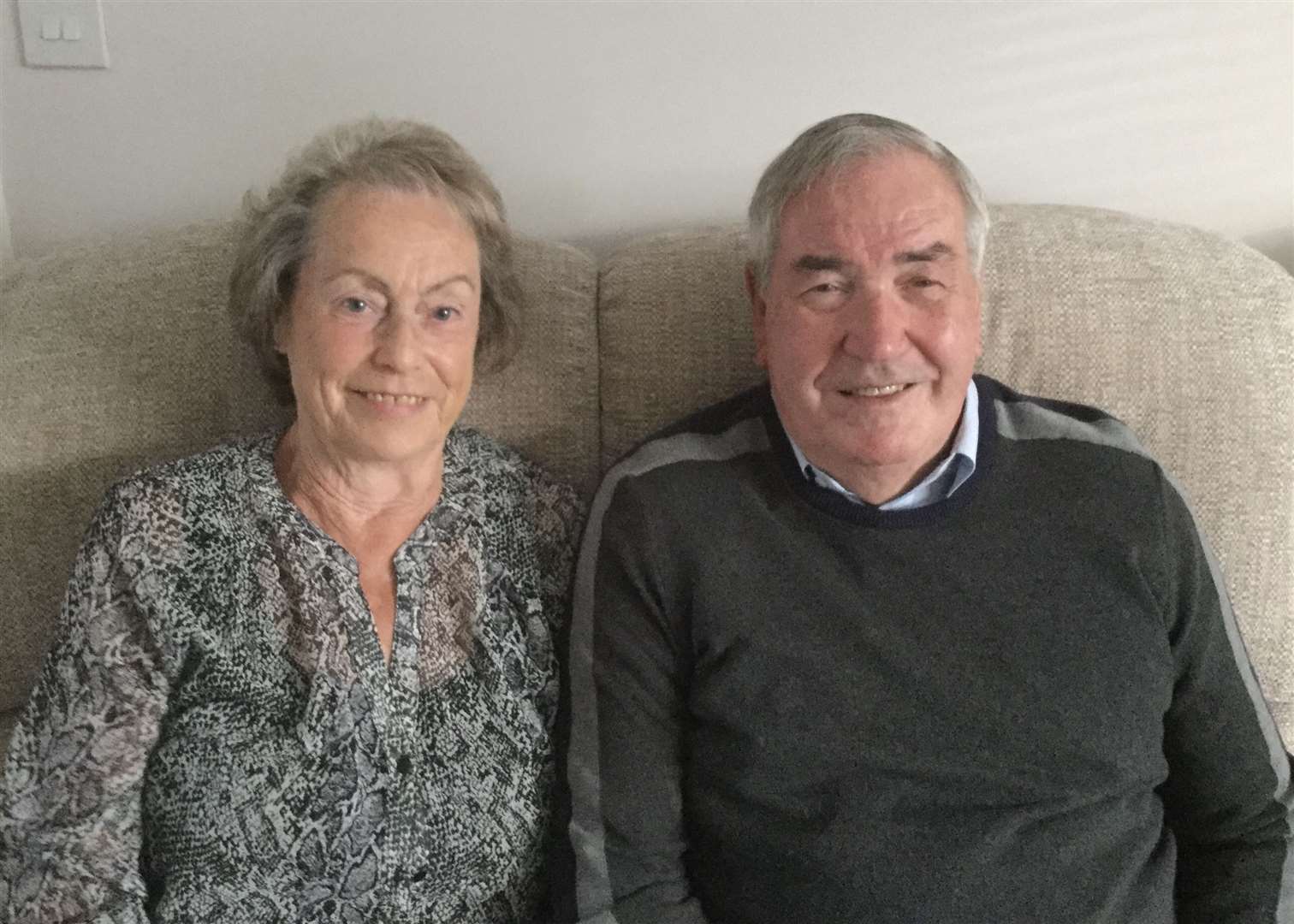 Richard Shrubsall and wife Janice