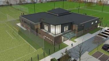 The proposed plans for the new clubhouse. Picture: Ubique Architects
