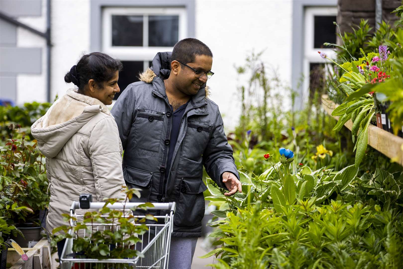 Garden centres reopen after the lockdown (Liam McBurne/PA)