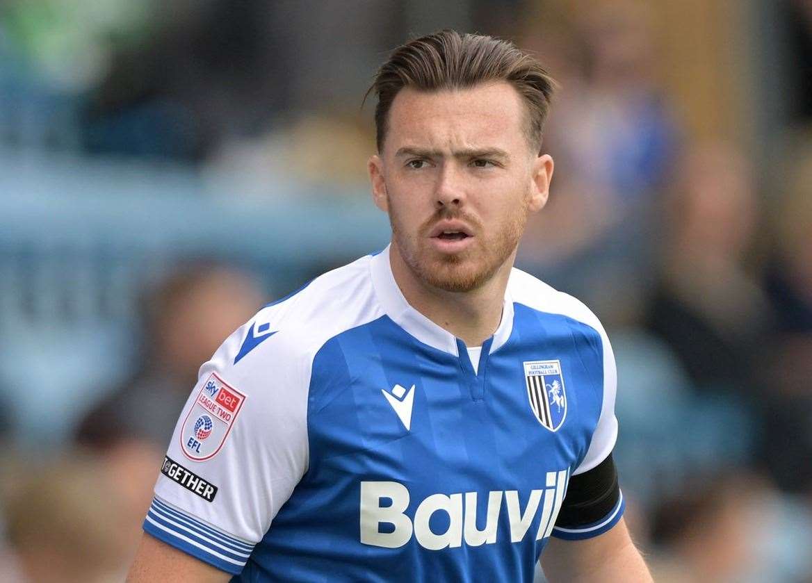 Jack Nolan claimed a double for Gillingham on Saturday Picture : Keith Gillard