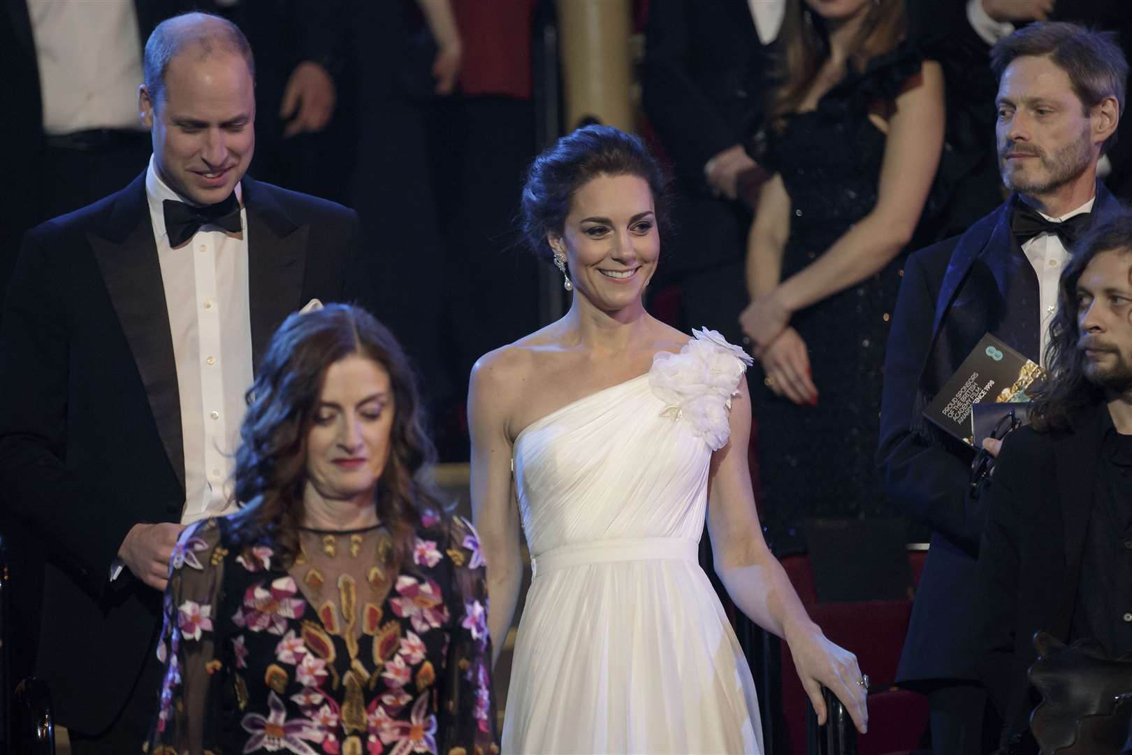 William and Kate at the British Academy Film Awards in 2019 (Tim Ireland/PA)