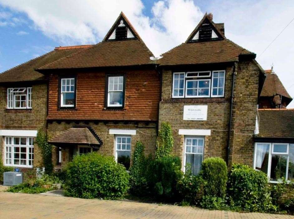 Whitstable Nursing Home in Westcliff, Whitstable Pic: Google