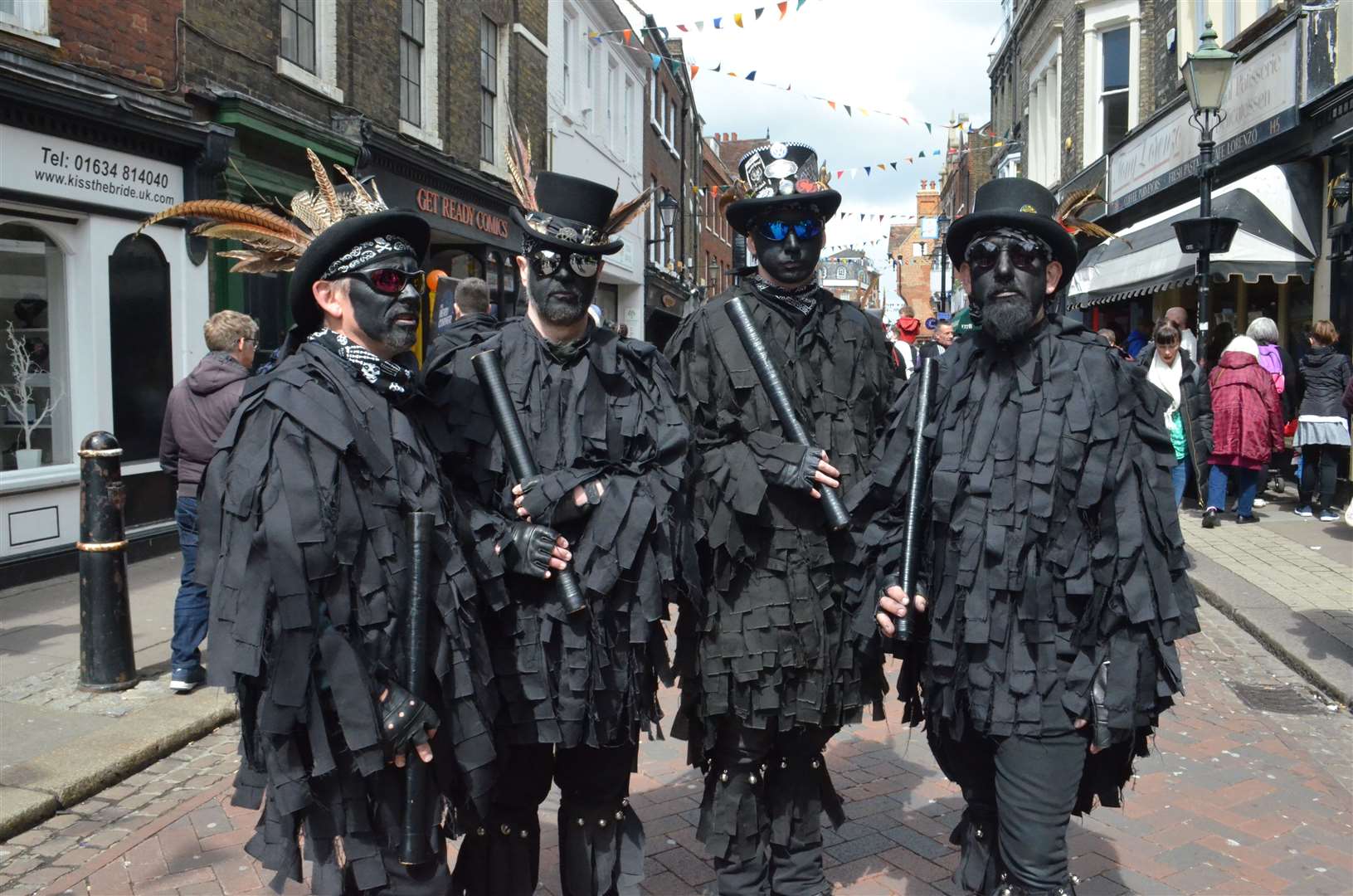 Many of the people at the festival were dressed up. Picture: @jasonphoto (9686545)