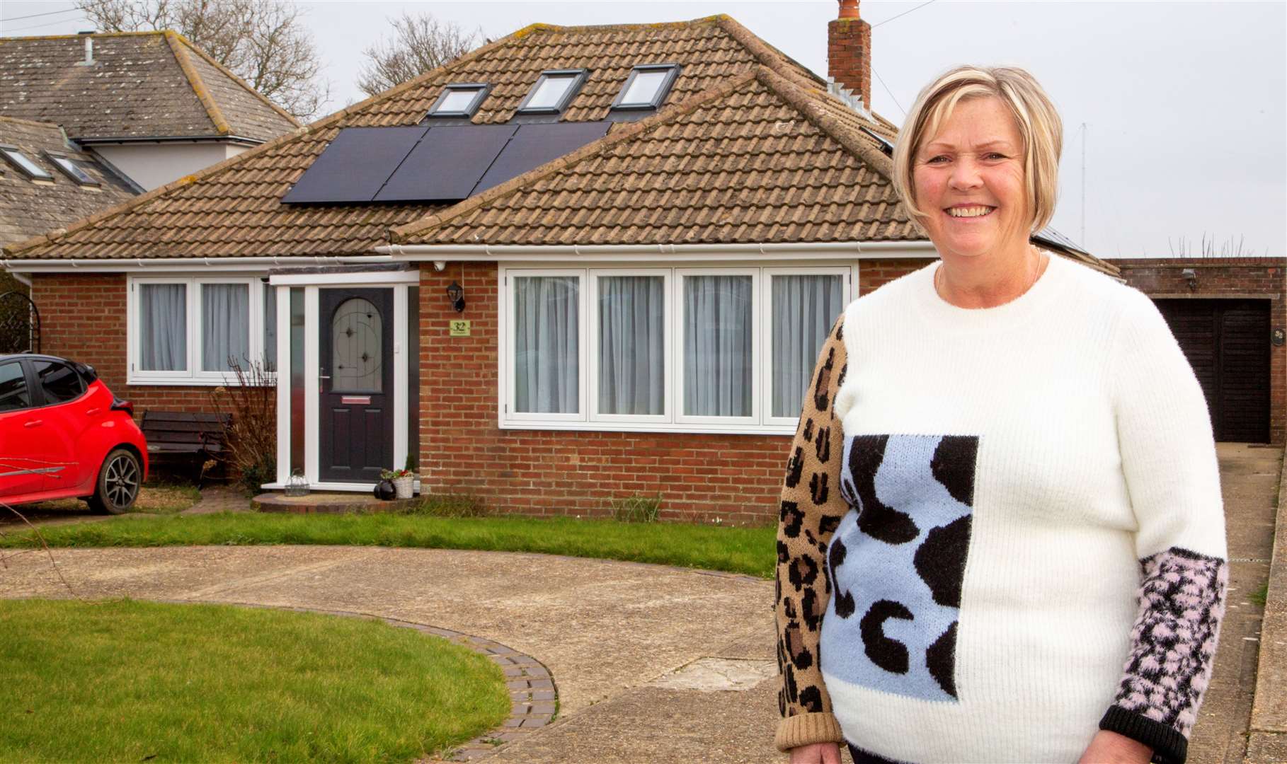 Jayner’s solar-powered home features 12 panels and a battery storage system installed through Solar Together. (Image: Solar Together)