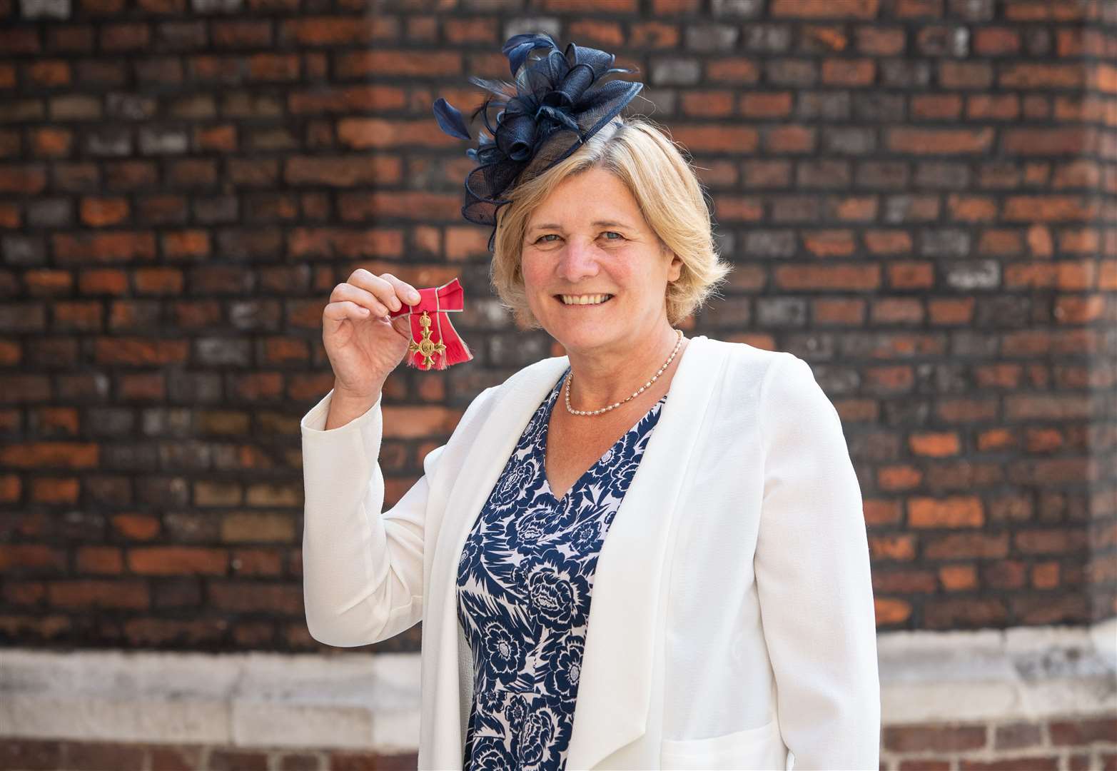 Royal Hospital Chelsea matron Susan Williams said it was ‘amazing’ to be recognised for her work (Dominic Lipinski/PA)