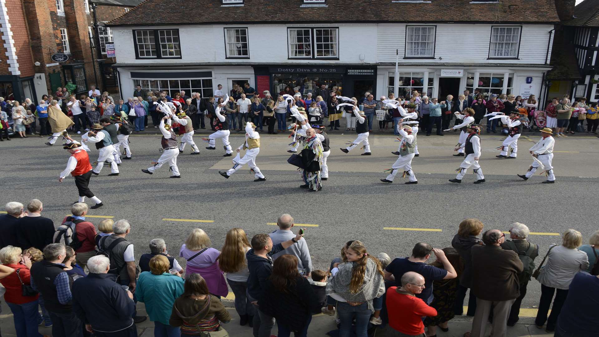 Woodchurch Morris at last year's festival