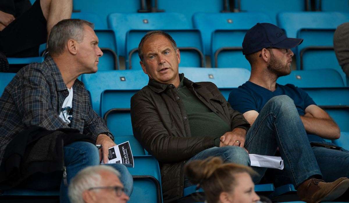Former manager Steve Lovell in the crowd on Tuesday Picture: Ady Kerry (15216268)