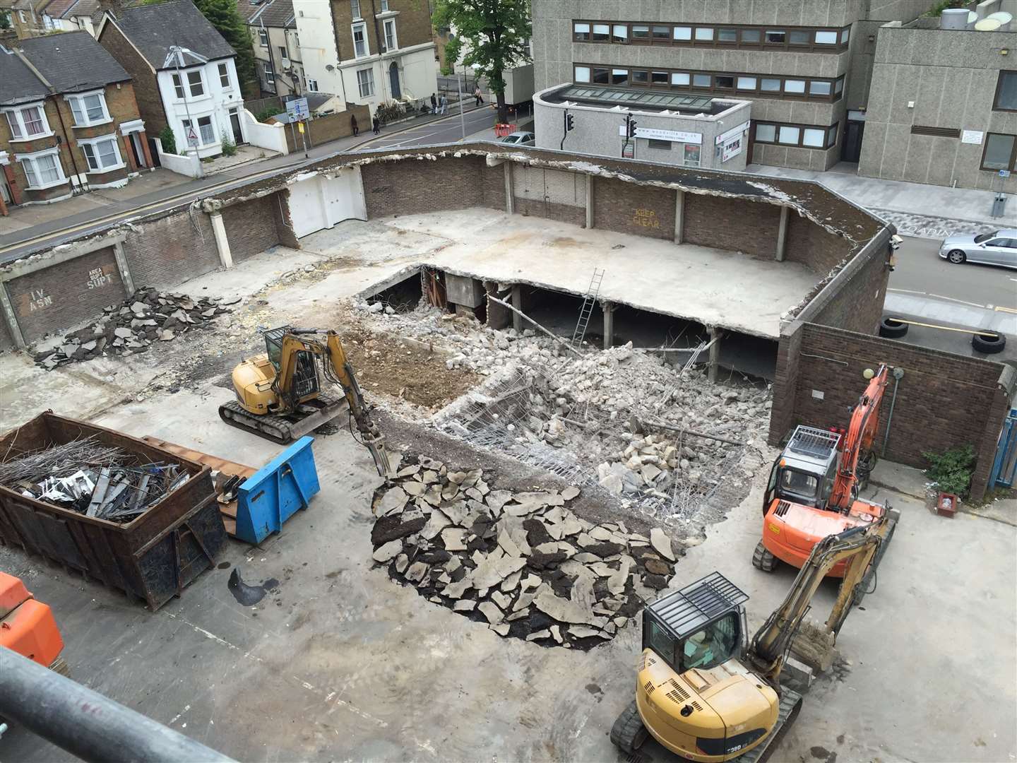 Gravesend Police Station was demolished in 2016