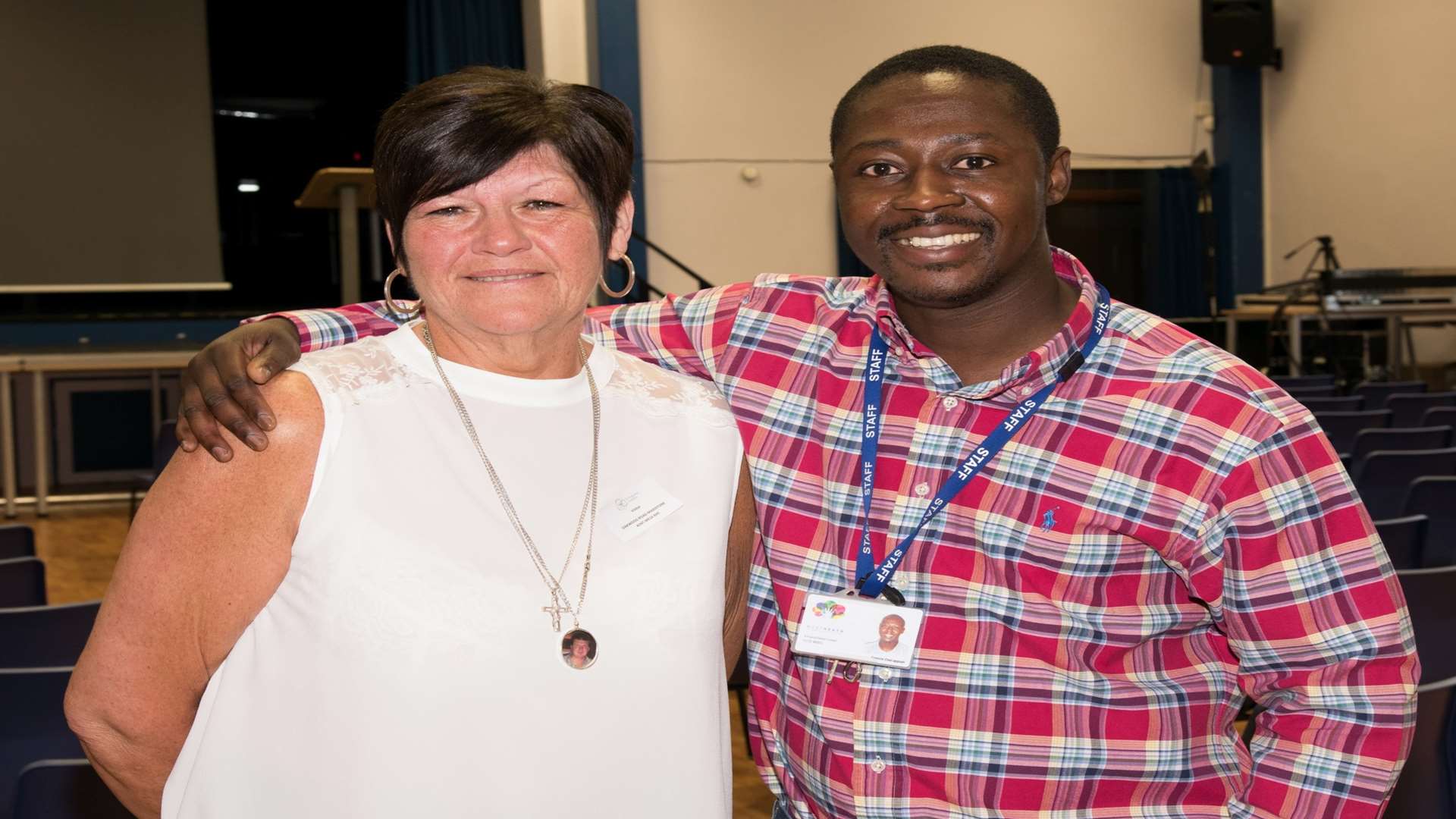 Glenda Crittenden and Francis Osei-Appiah. Picture: Kent Police