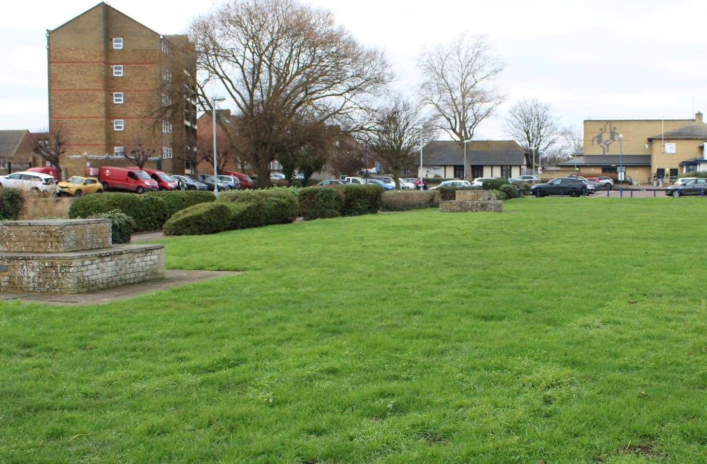 Beachfields' current entrance