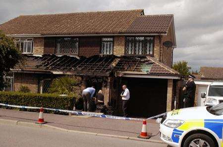 House fire in Cliffe Woods