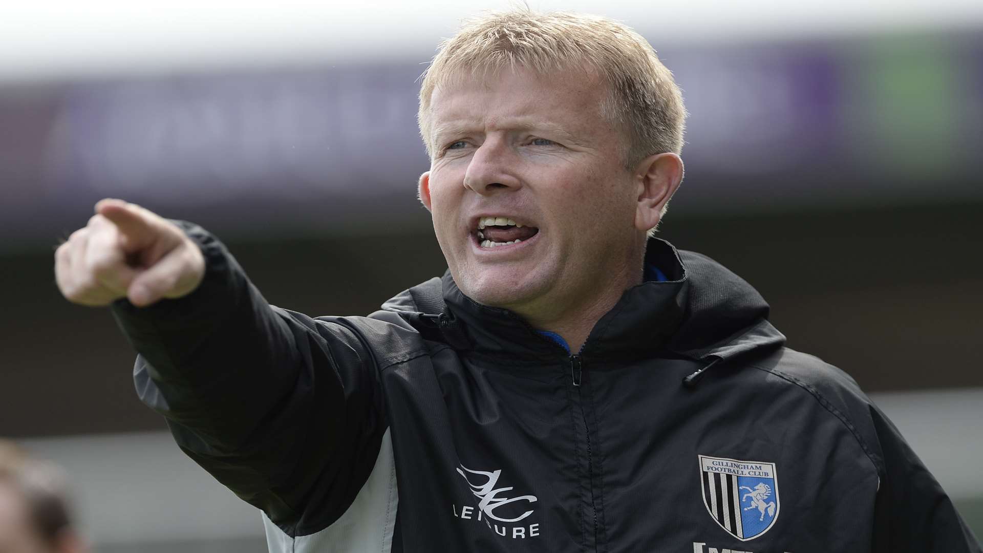 Gillingham head coach Ady Pennock Picture: Ady Kerry