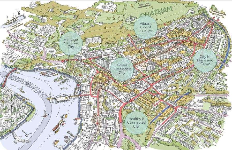 The design code sets out a vision for how Chatham should develop up to 2050.