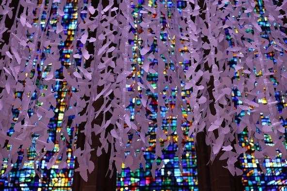 Peace Doves will open at Rochester Cathedral from February to April. Picture: Gareth Jones