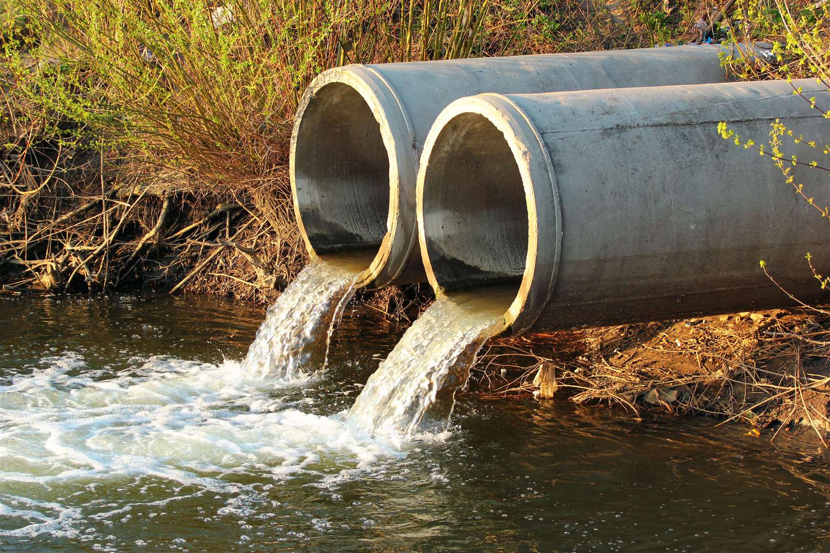 Sewage has been pumped into our rivers and seas Stock picture: Getty/iStock