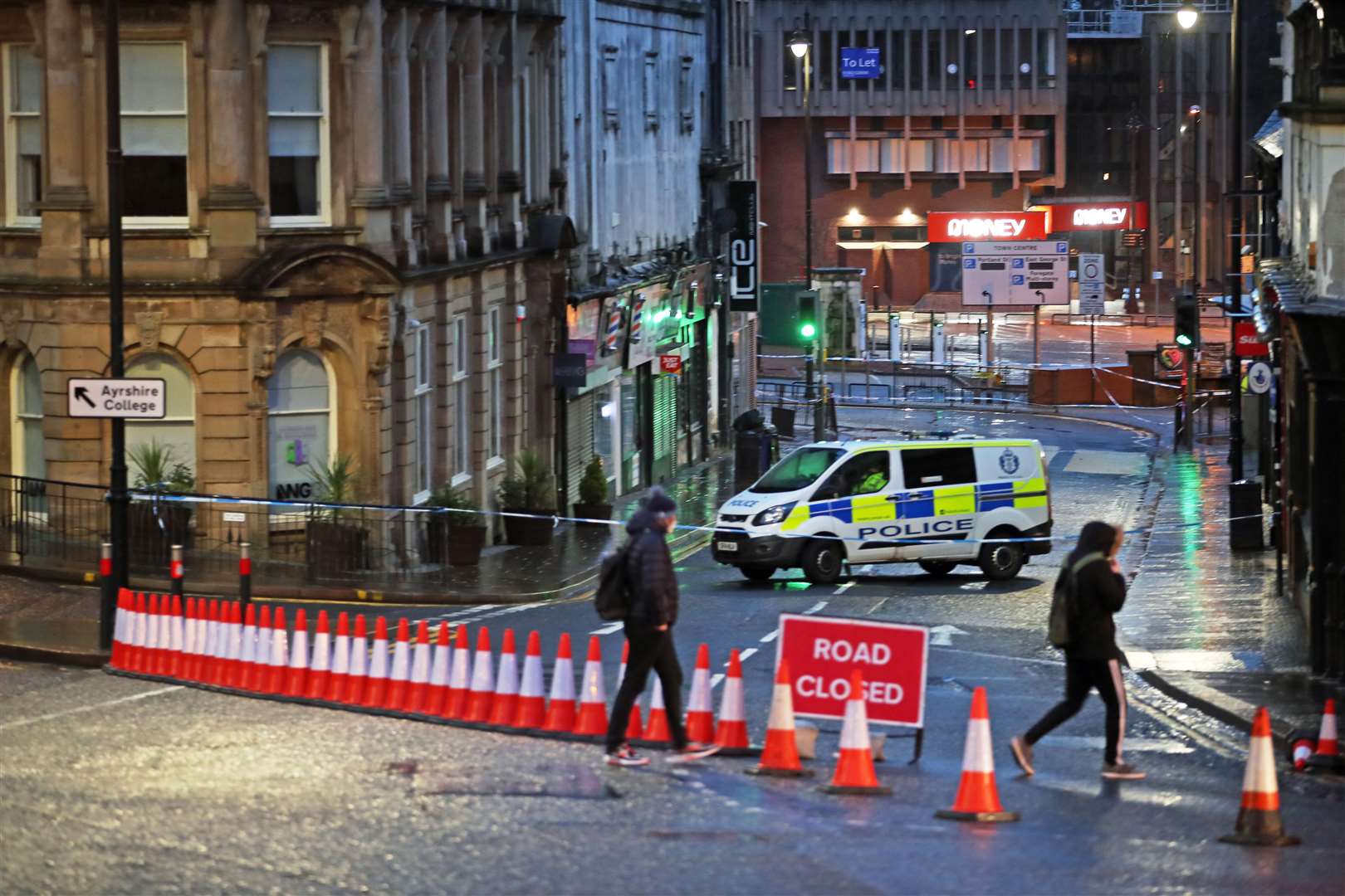 Police are linking all three incidents, which occurred on Thursday evening (Jane Barlow/PA)