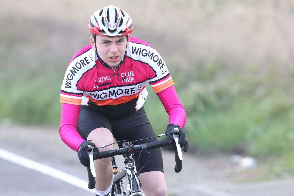 Top junior at the Wigmore CC time trial event, Iwade - Frankie Finch Picture: Mike Savage Photography / mikesavagephotography.co.uk