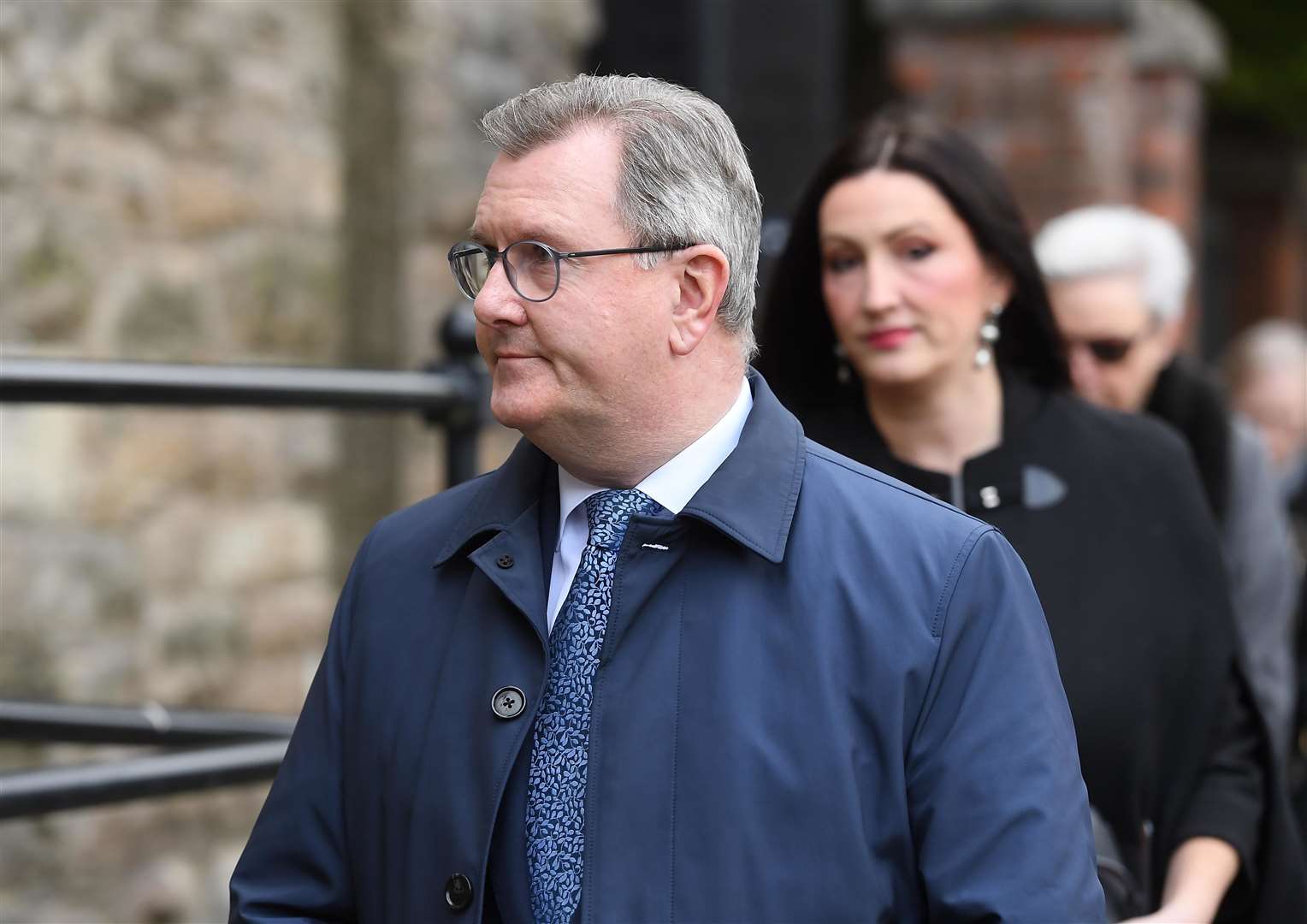 DUP party leader Sir Jeffrey Donaldson (Oliver McVeigh/PA)