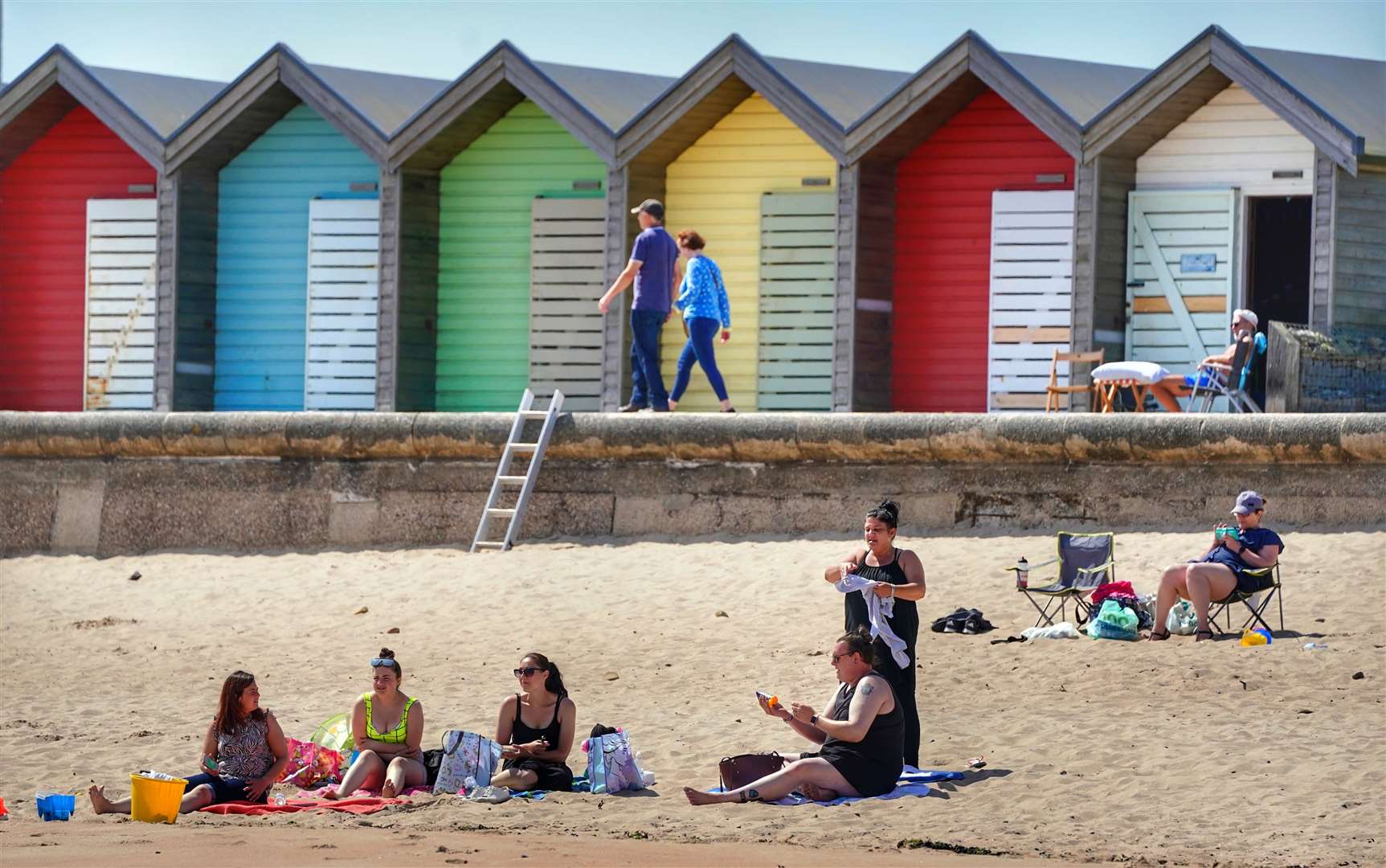 People headed for the beaches as the mercury soared across the UK (Owen Humphreys/PA)