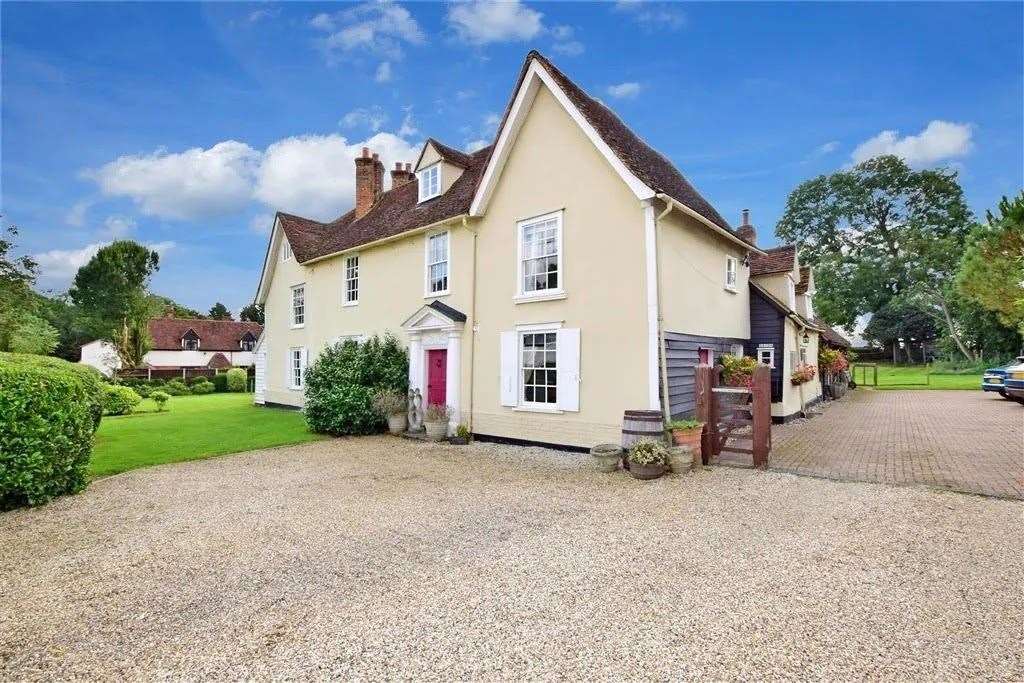 This five-bed detached house in Essex's most expensive road, Coopersale Street, Epping, is on the market for £2m