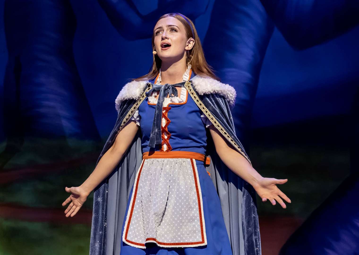 Maisie Smith has been starring in Marlowe Theatre’s Beauty and the Beast, since November. Picture: Pamela Raith