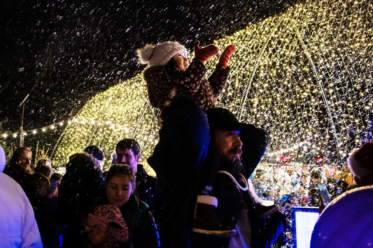 There is guaranteed to be a white Christmas at Tonbridge Castle. Picture: Castlemas