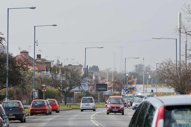 Street lights on main roads are being left switched on