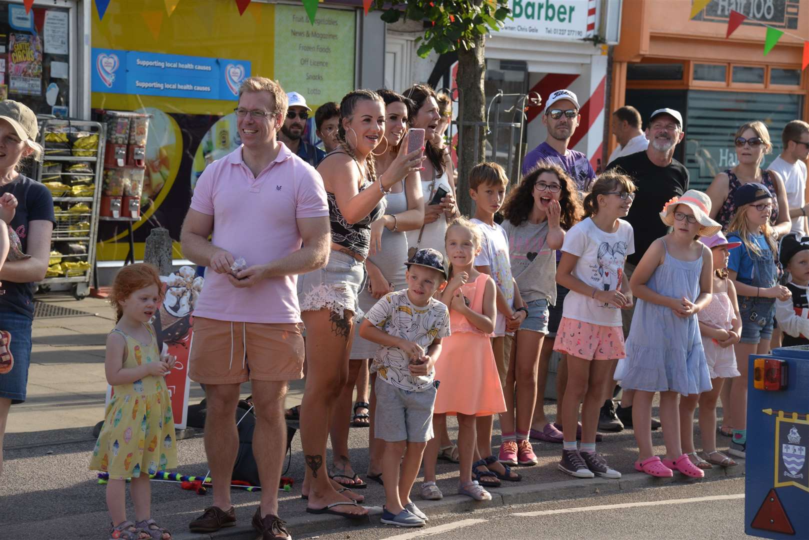 Spectators in Tankerton at last year's Whitstable Carnival