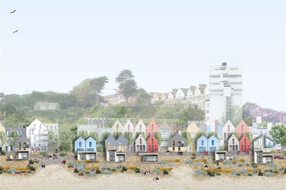 Roger de Haan's plans aim to develop Folkestone Harbour and the Rotunda area