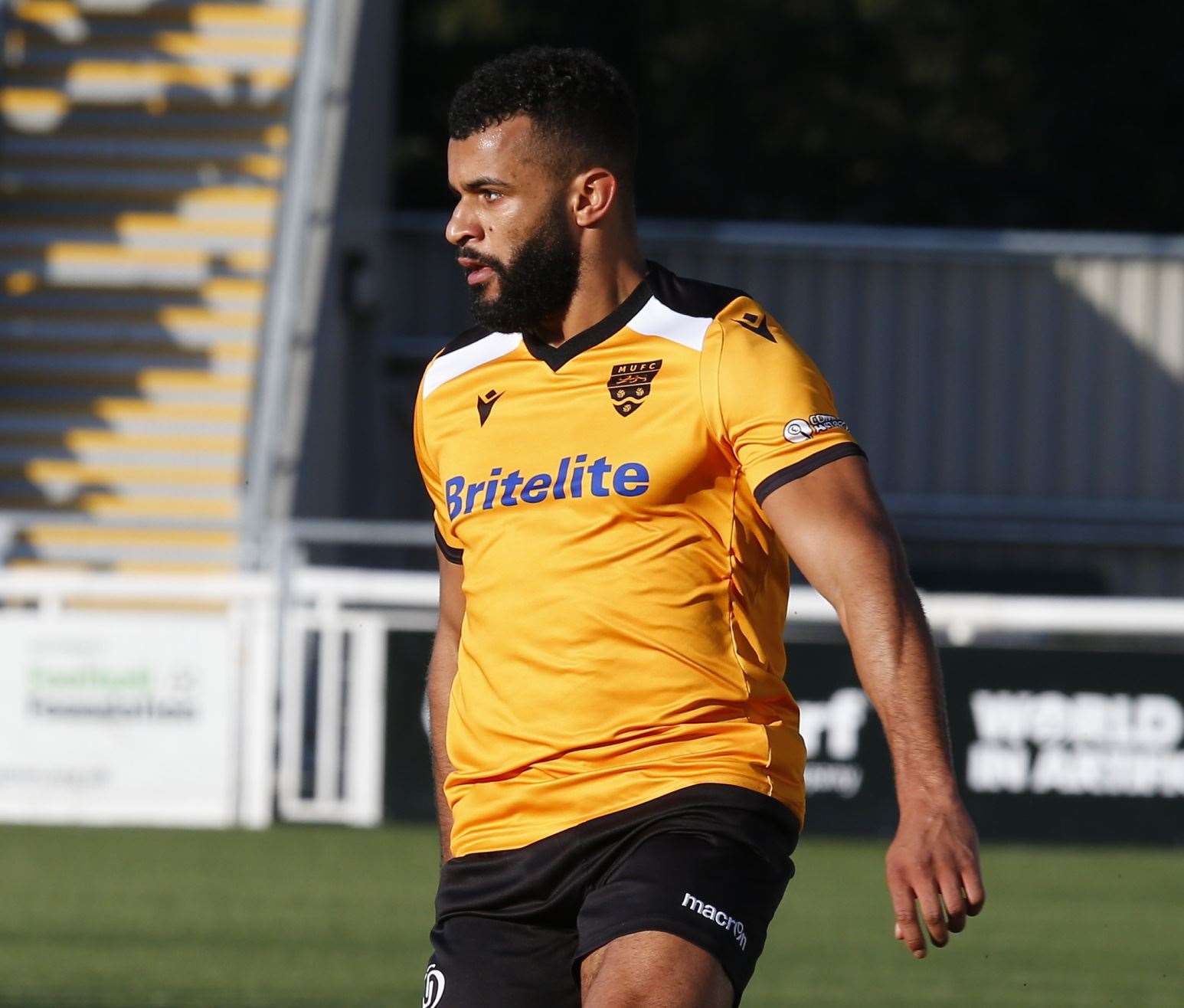 Dan Wishart is confident Maidstone will make the National League South play-offs Picture: Andy Jones