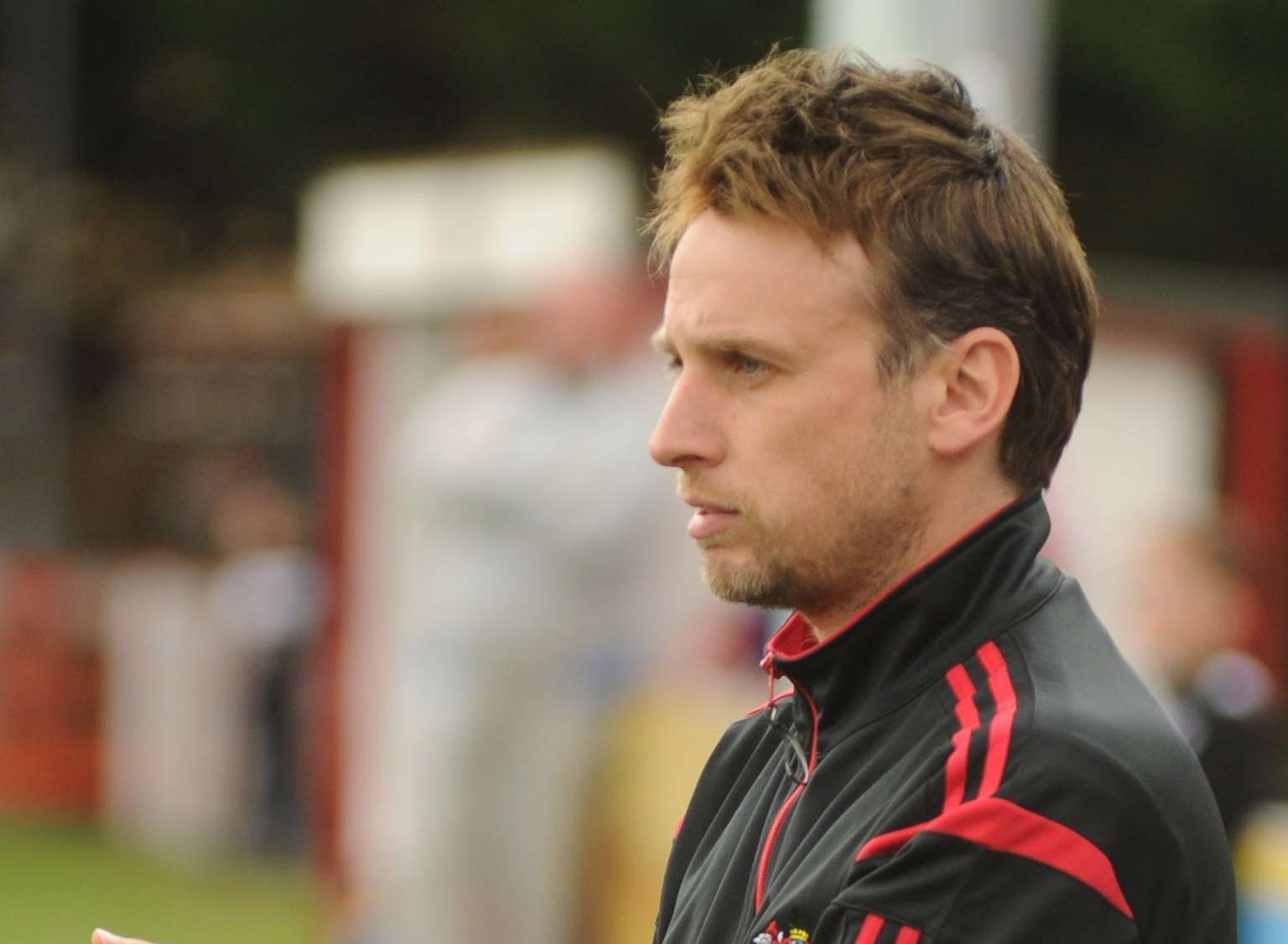 Chatham boss James Collins Picture: Steve Crispe