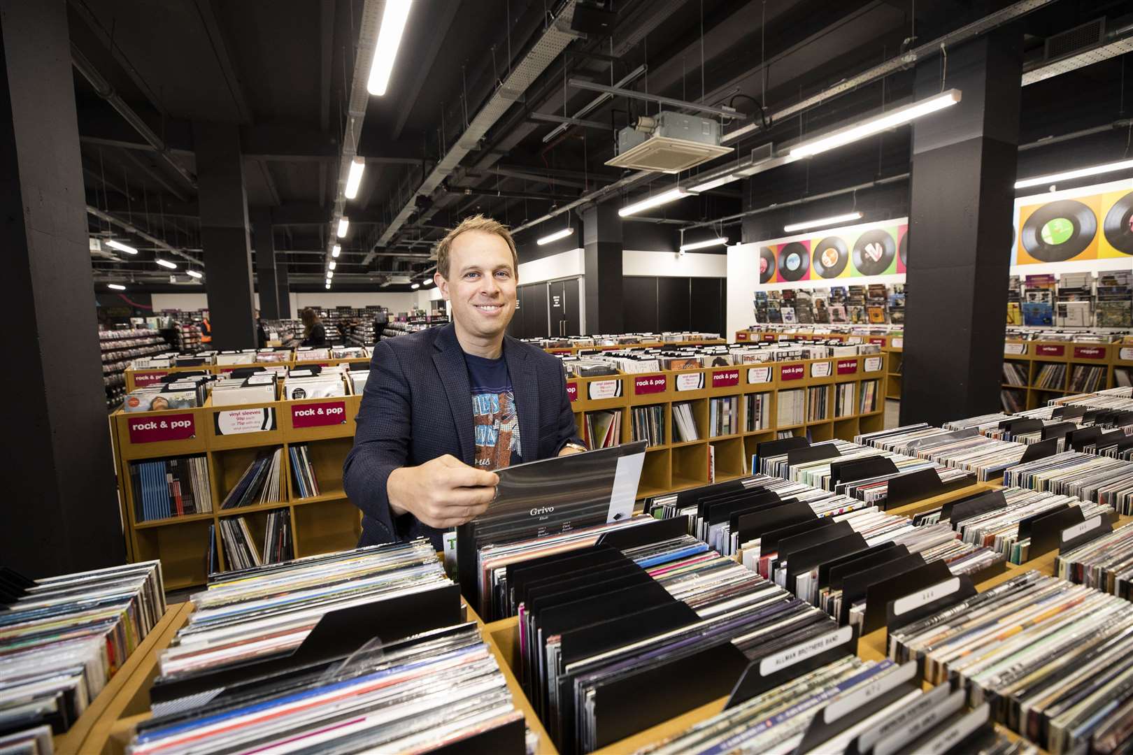 Owner of HMV Doug Putman (Fabio De Paola/PA)