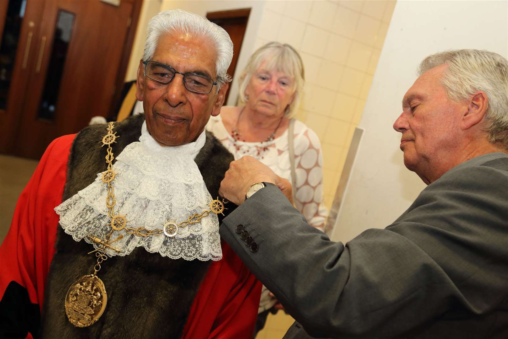 The mayor of Gravesham, Gurdip Ram Bungar. Picture: Sarah Knight (10514838)