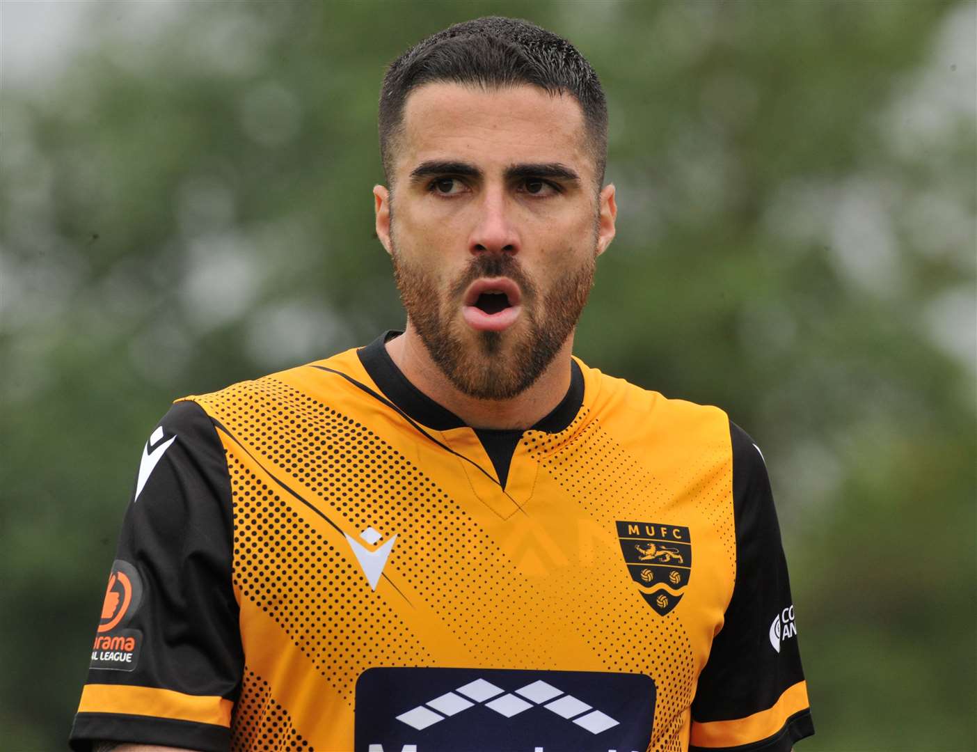 Former Maidstone winger Joan Luque has retired. Picture: Steve Terrell