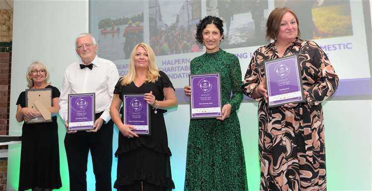 The awards recognise charities, volunteers and trustees from across Kent. Picture: Simon Hildrew