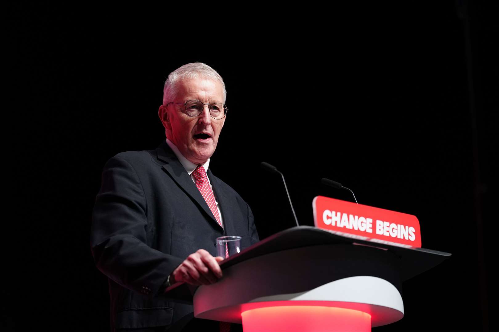 Hilary Benn said Casement Park is now a Northern Ireland Executive project (Peter Byrne/PA)