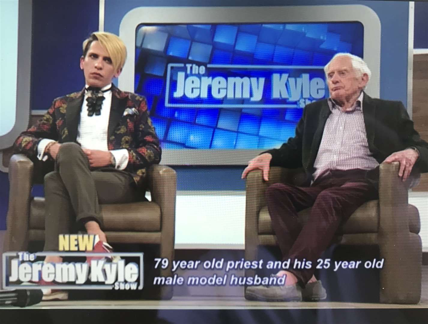 Philip Clements and Florin Marin appeared on The Jeremy Kyle Show in 2018. Picture: ITV