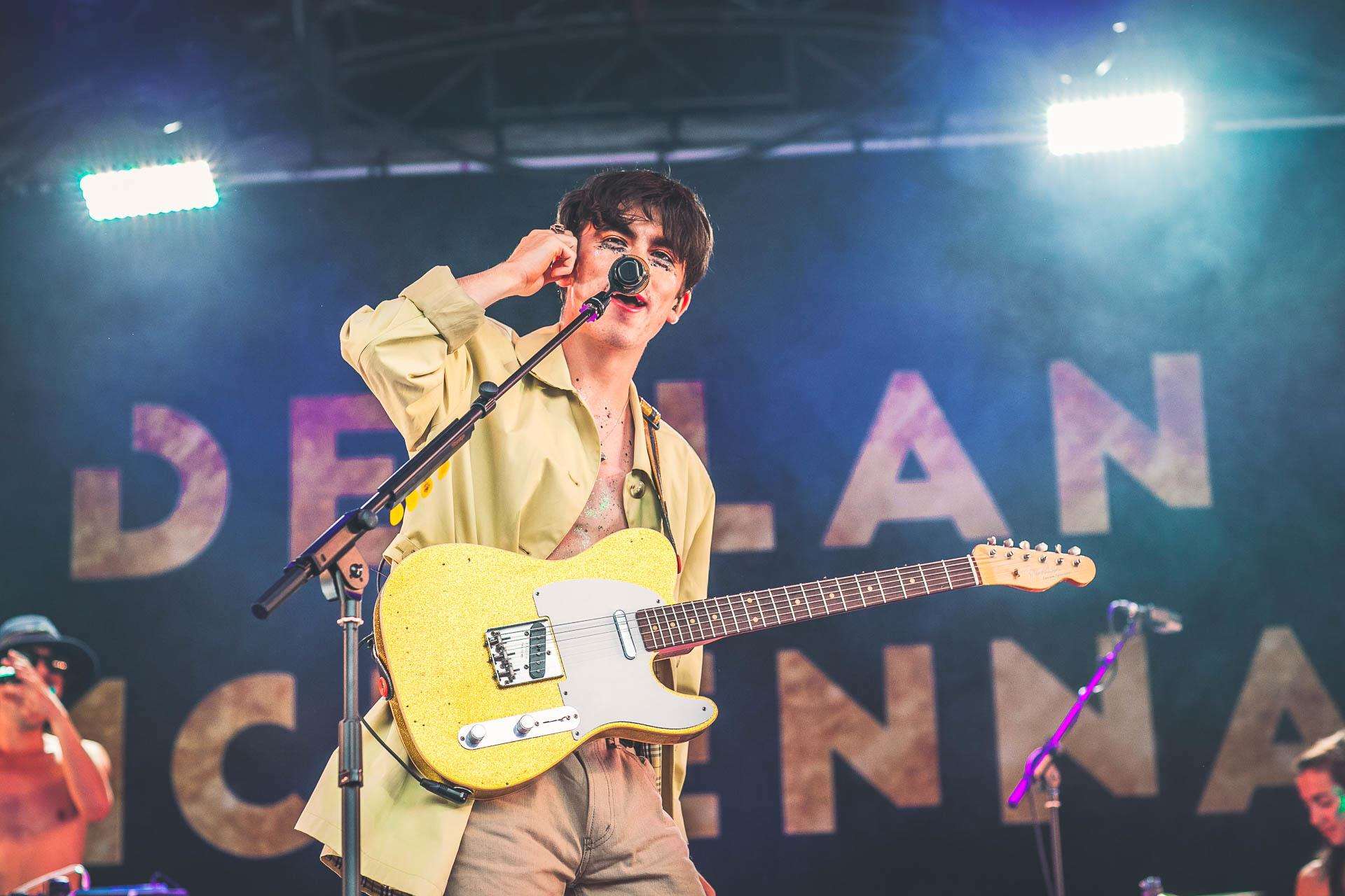 Declan McKenna at Neverworld. Picture: Kate Darkins