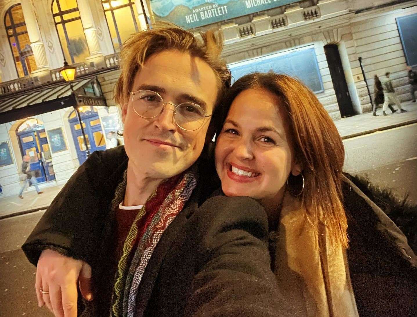 Giovanna Fletcher with husband and McFly front man Tom Fletcher