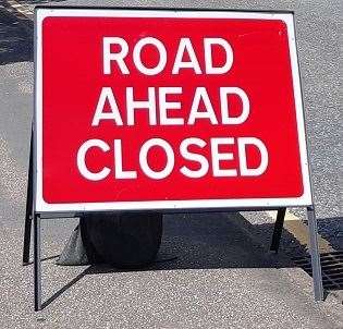 The A21 will be closed in both directions