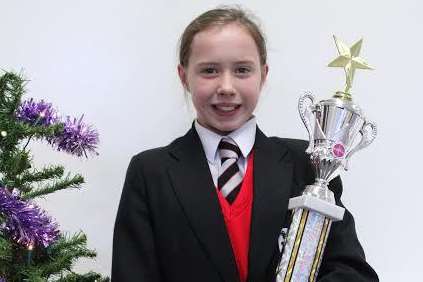 11-year-old Louise Short was a star in the disco dancing competition
