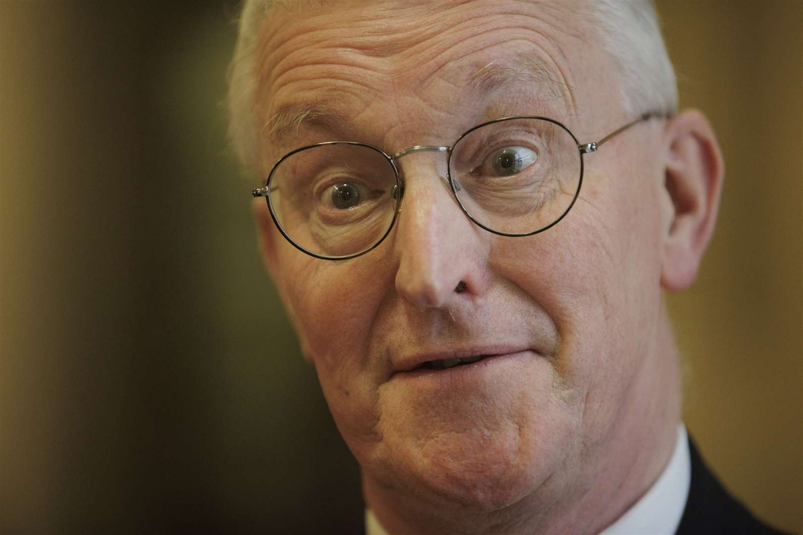 Hilary Benn said his government was committed to the Good Friday Agreement (Liam McBurney)