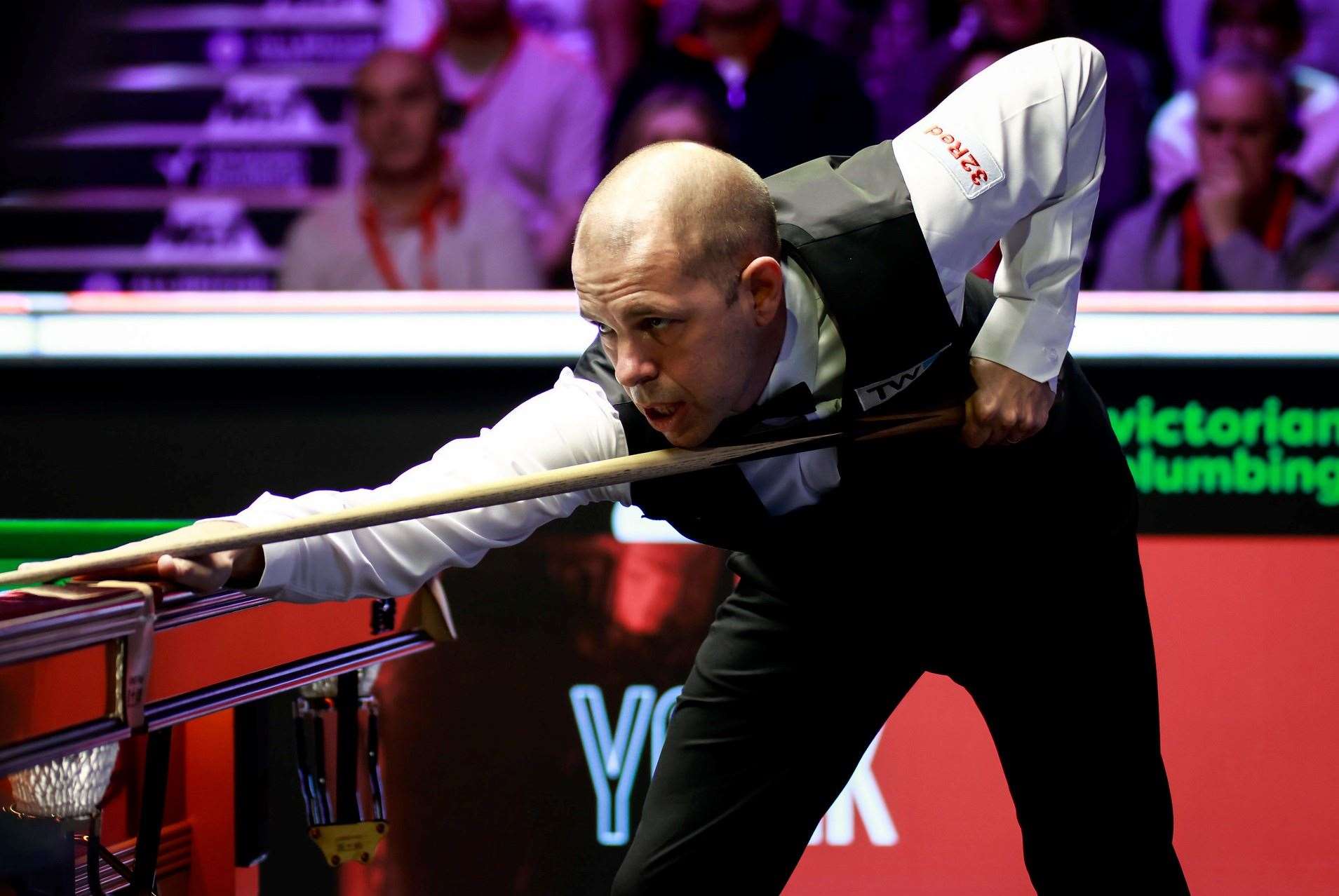 Barry Hawkins gave Judd Trump a run for his money on Sunday, losing 10-8. Picture: World Snooker