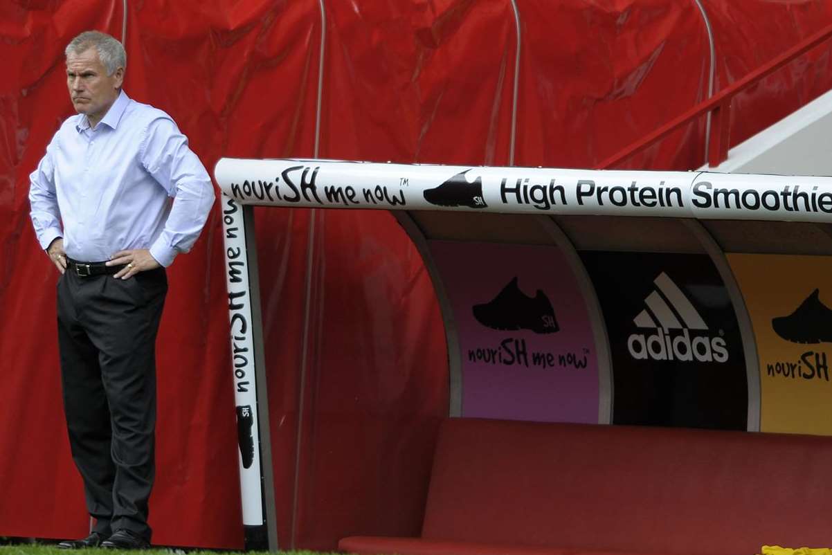 Gillingham manager Peter Taylor Picture: Barry Goodwin