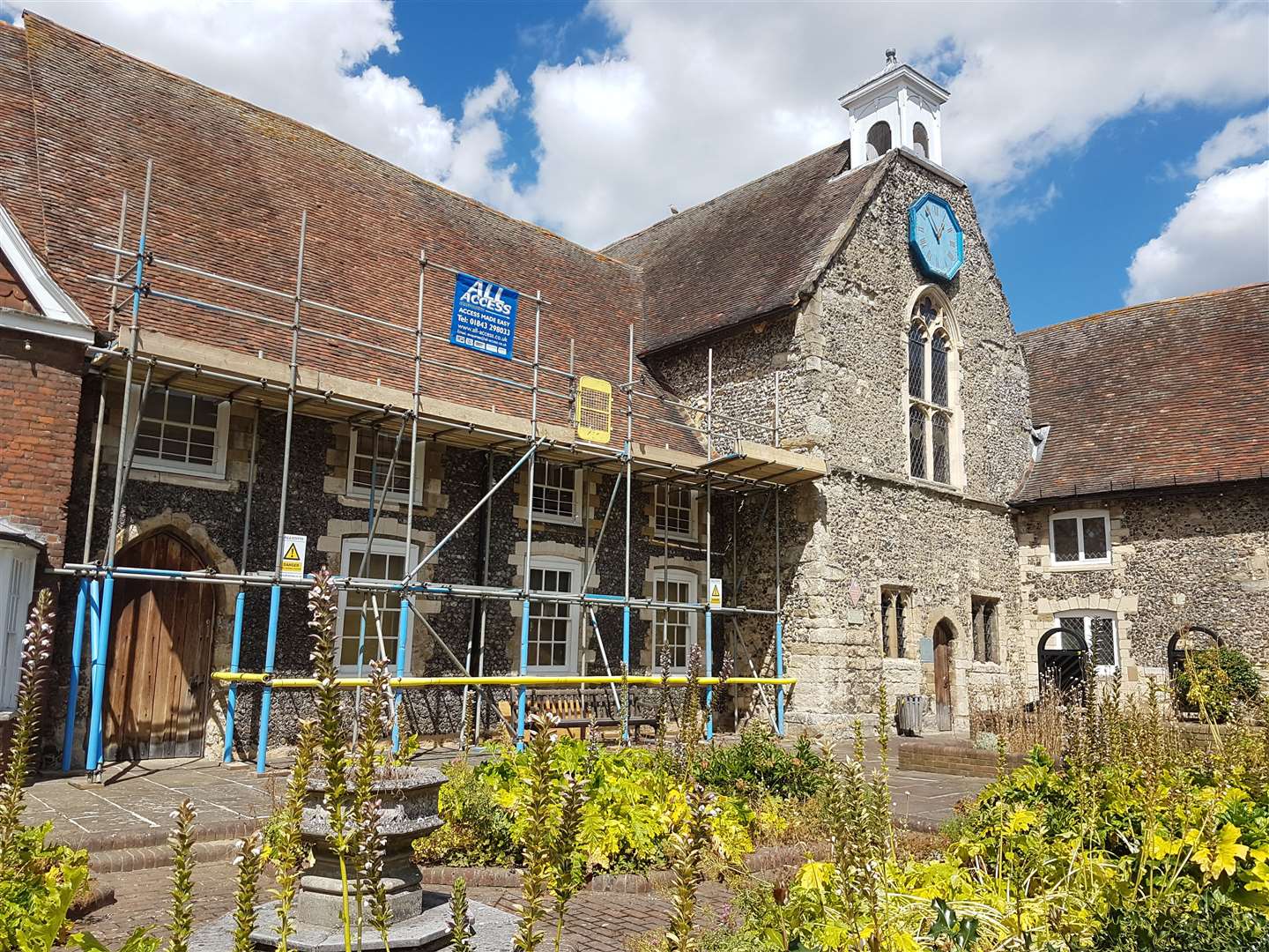 Once a workhouse, now a creative space for the Marlowe Theatre in Canterbury