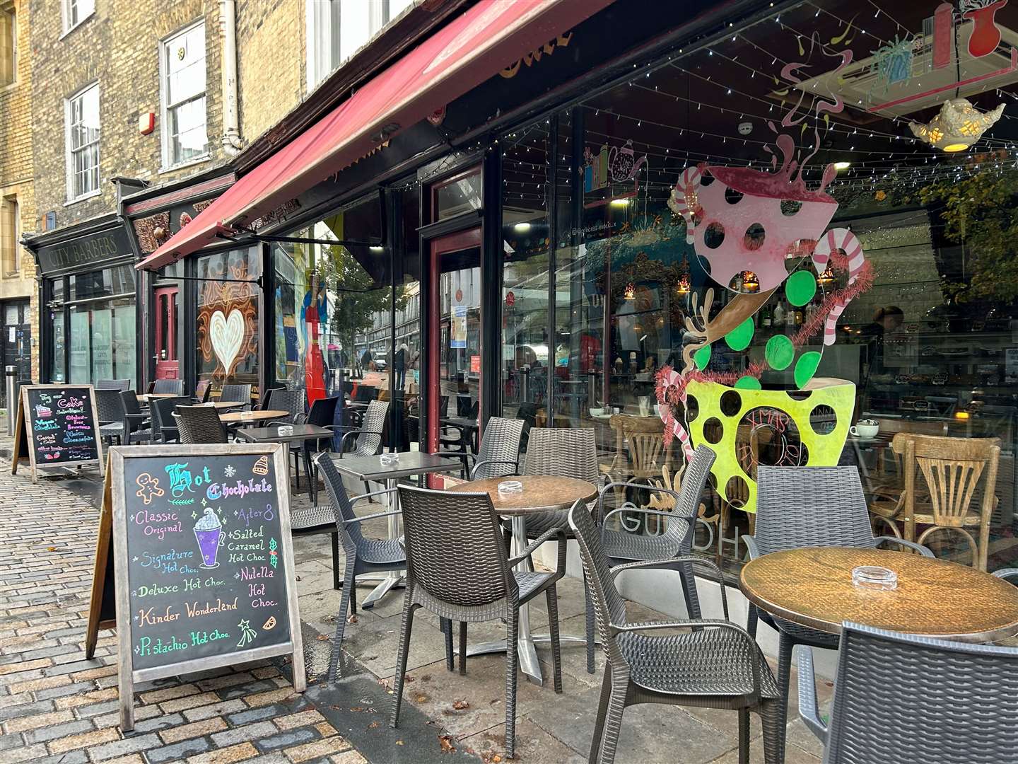 Canterbury’s Eleto Chocolate Cafe was handed a two-star food hygiene rating