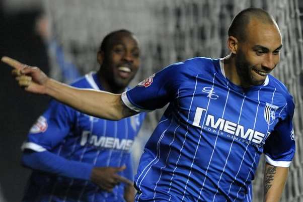 Craig Fagan's goal gave Gills a much-needed three points on Tuesday. Picture: Barry Goodwin