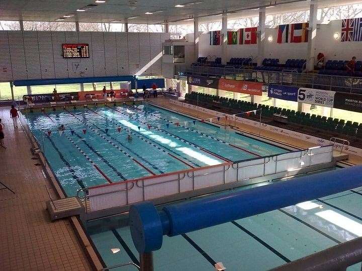 All pools will be closed to customers today. Picture: Medway Sport Facebook
