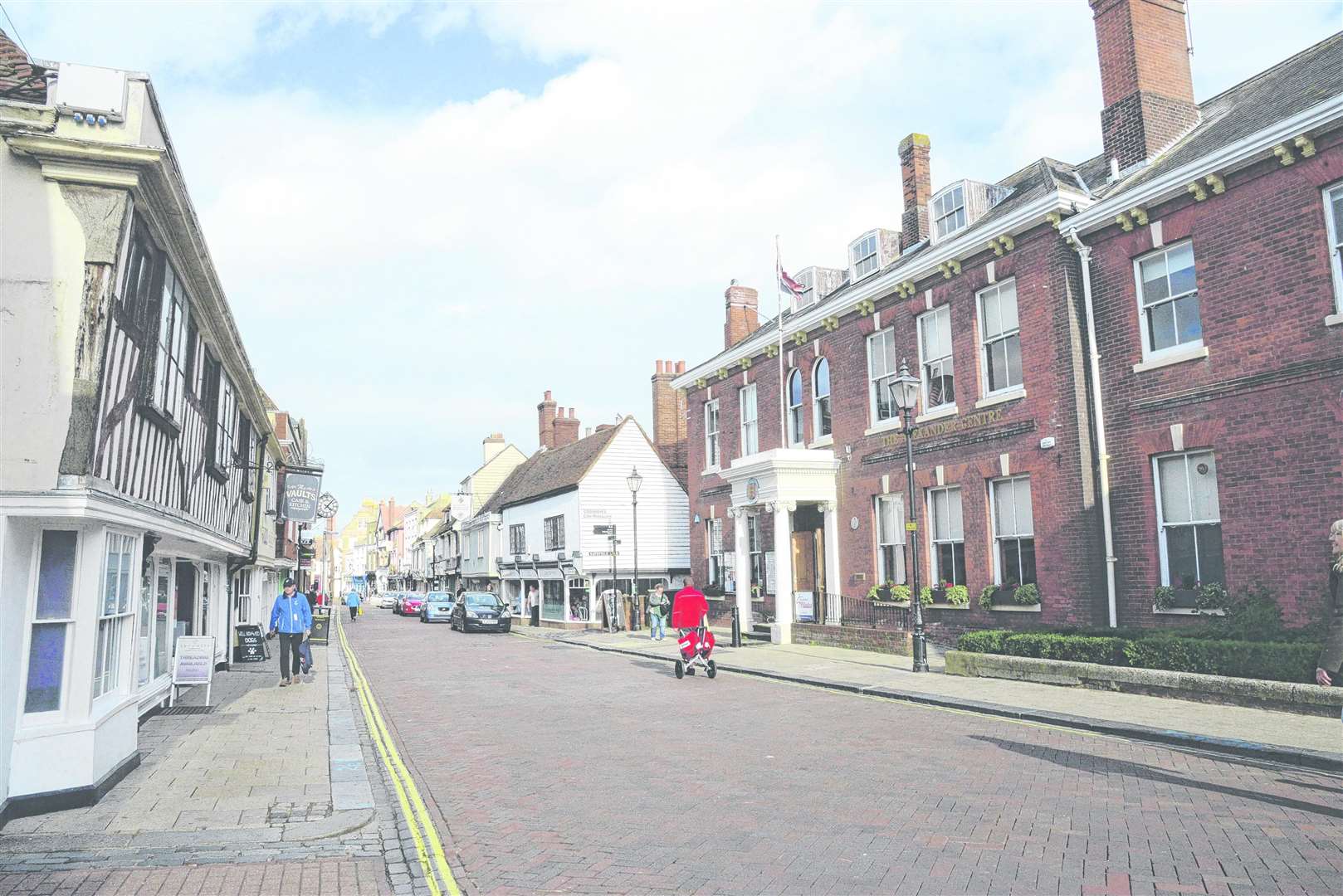 Preston Street and the Alexander Centre, Faversham. Picture: Chris Davey