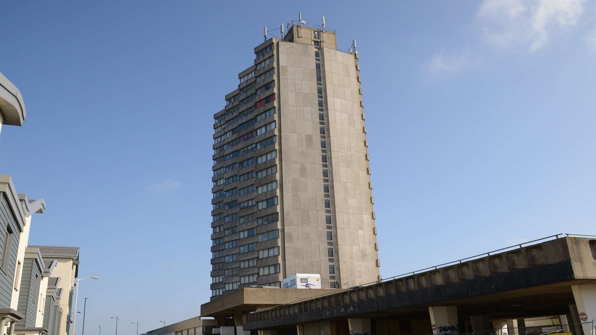 Arlington House in Margate, one of Thanet's tower blocks